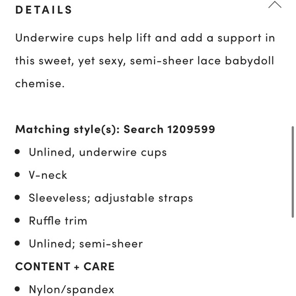 Torrid-Light Pink Lace Underwire Babydoll - Picture 5 of 5